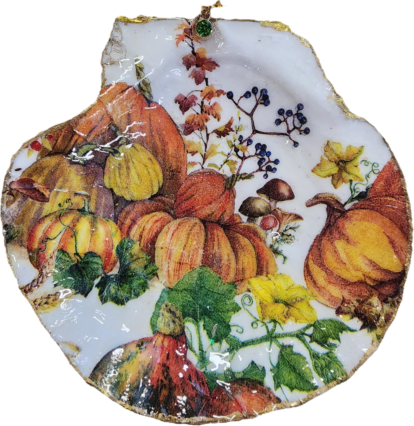 Pumpkin dish/ornament