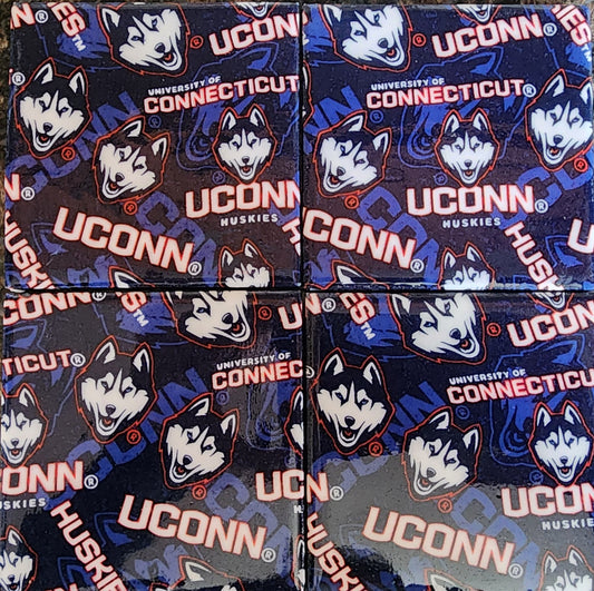 UConn Huskies Coaster Set