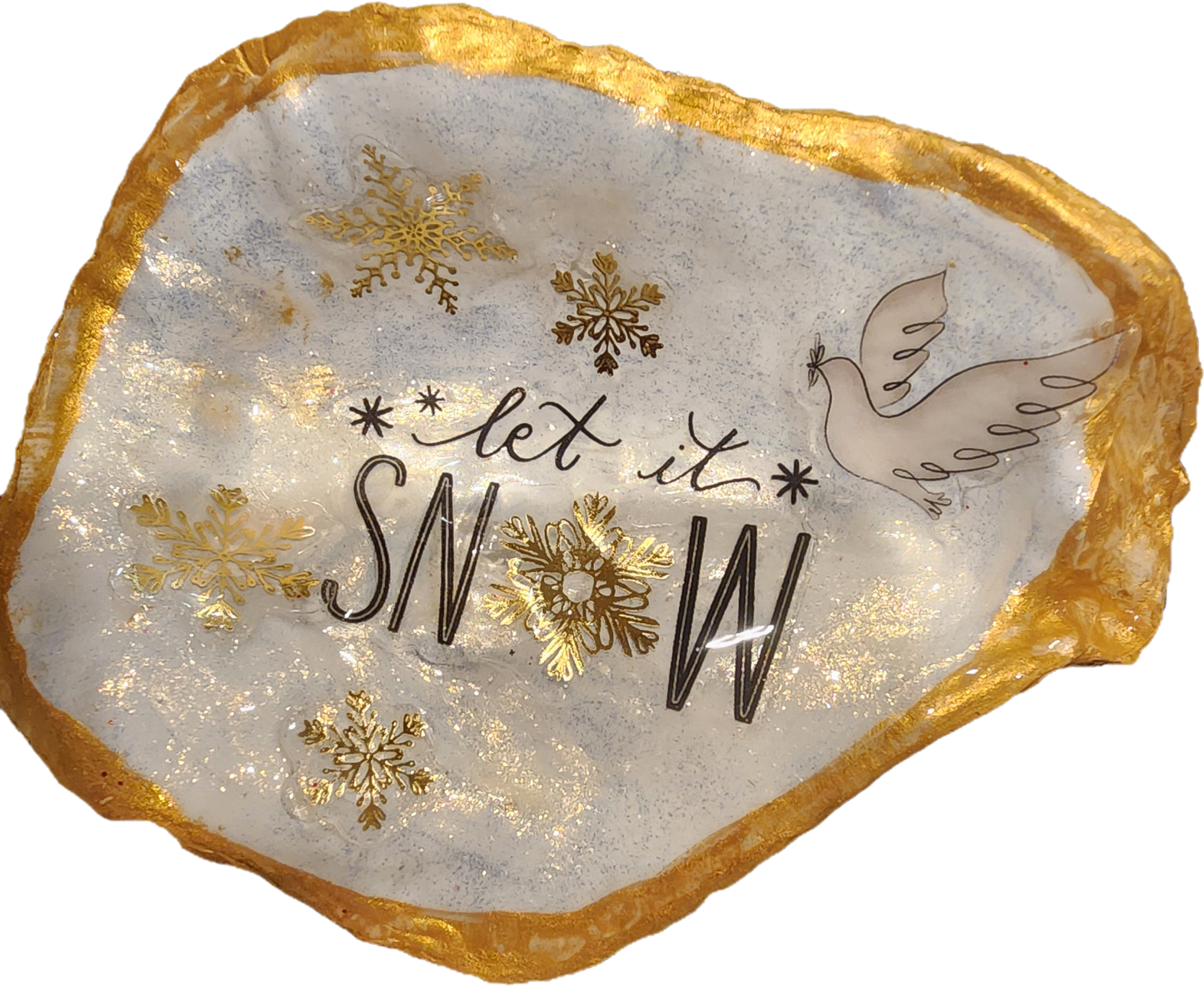 Let it Snow Trinket Dish
